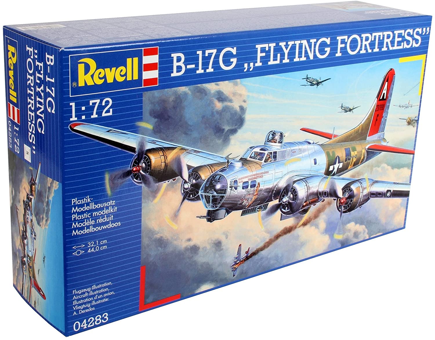 revell b 17 model